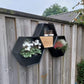 Susteelable Wandblumenkasten schwarz